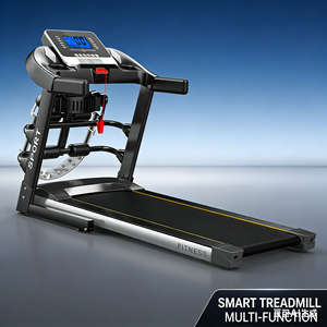 Tapis roulant motorisé pliable avec inclinaison manuelle, écran et <span class=keywords><strong>Bluetooth</strong></span> pour l'entraînement <span class=keywords><strong>cardio</strong></span> à domicile - Product Image 6