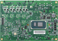 Placa base de grado industrial de 3,5 pulgadas, soporte de entrada de 9 ~ 36V, 2 * LAN/6 * COM/8 * USB, disco duro IDE de canal de memoria único