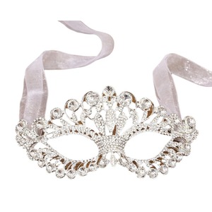 Nueva Máscara Exagerada con Diamantes Completos para Mujer, Joyería <span class=keywords><strong>de</strong></span> Diamantes <span class=keywords><strong>de</strong></span> Imitación para Cubrir la <span class=keywords><strong>Cara</strong></span>, Ideal para Halloween, Pascua, Carnaval, Fiestas y <span class=keywords><strong>Fotos</strong></span> Sexys - Product Image 5