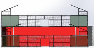 Pista <span class=keywords><strong>de</strong></span> <span class=keywords><strong>padel</strong></span> impermeable con 10 años <span class=keywords><strong>de</strong></span> garantía Detalles <span class=keywords><strong>de</strong></span> alto estándar Pista <span class=keywords><strong>de</strong></span> paddle Servicio OEM Personalizable - Product Image 2