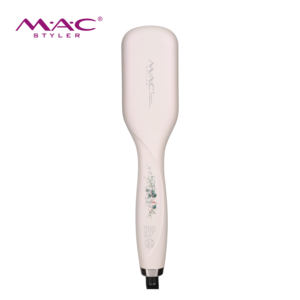 Sèche-cheveux brosse MAC double tension, brosse chauffante en une étape, outils de coiffage, peignes à cheveux, lisseur pour femmes, Lisser <span class=keywords><strong>Les</strong></span> Cheveux - Product Image 4
