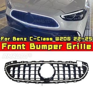 ชุดแต่งสำหรับรถยนต์เมอร์เซเดส-เบนซ์ ซี-คลาส W206 ปี 2022-2025 ชุดแต่งกันชนหน้าแบบ LED พร้อมกระจังหน้าตกแต่งสำหรับรถแข่ง ฝาครอบตกแต่งภายนอก - Product Image 1