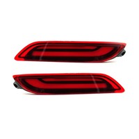 Pour Toyota Camry 2018-2024 : Feux de pare-chocs arrière modifiés avec fonctions de clignotants séquentiels et de freinage, feux dynamiques à flux continu