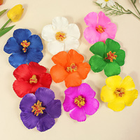 Accessoires pour cheveux Plumeria en plastique transfrontalier Hibiscus fleur hawaïenne mariage Corsage chapeaux fleurs séchées