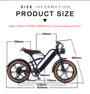 Vélo hybride électrique de montagne à batterie intégrée 750w 48v 7 vitesses 20 pouces avec moteur de moyeu arrière - Product Image 5