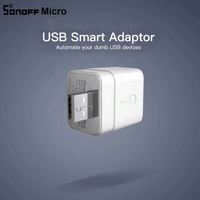 Pabrik Harga Grosir Sonoff Micro 5V Wireless USB Adaptor Charge USB Perangkat Smart Adaptor Fleksibel untuk Mengotomatisasi USB Anda
