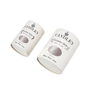 Penjualan laris kotak kemasan silinder merah muda dengan kotak hadiah bulat jendela bening untuk tampilan lilin perhiasan kosmetik - Product Image 4