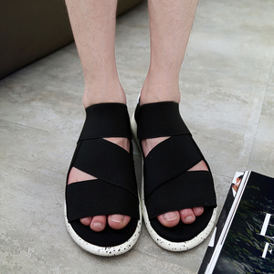 Large Size 36-45 Trendy <strong>s</strong> Cool slippers Elastic Fabric <strong>Sport</strong> <strong>Sandals</strong> for Men <strong>Women</strong> - Product Image 3