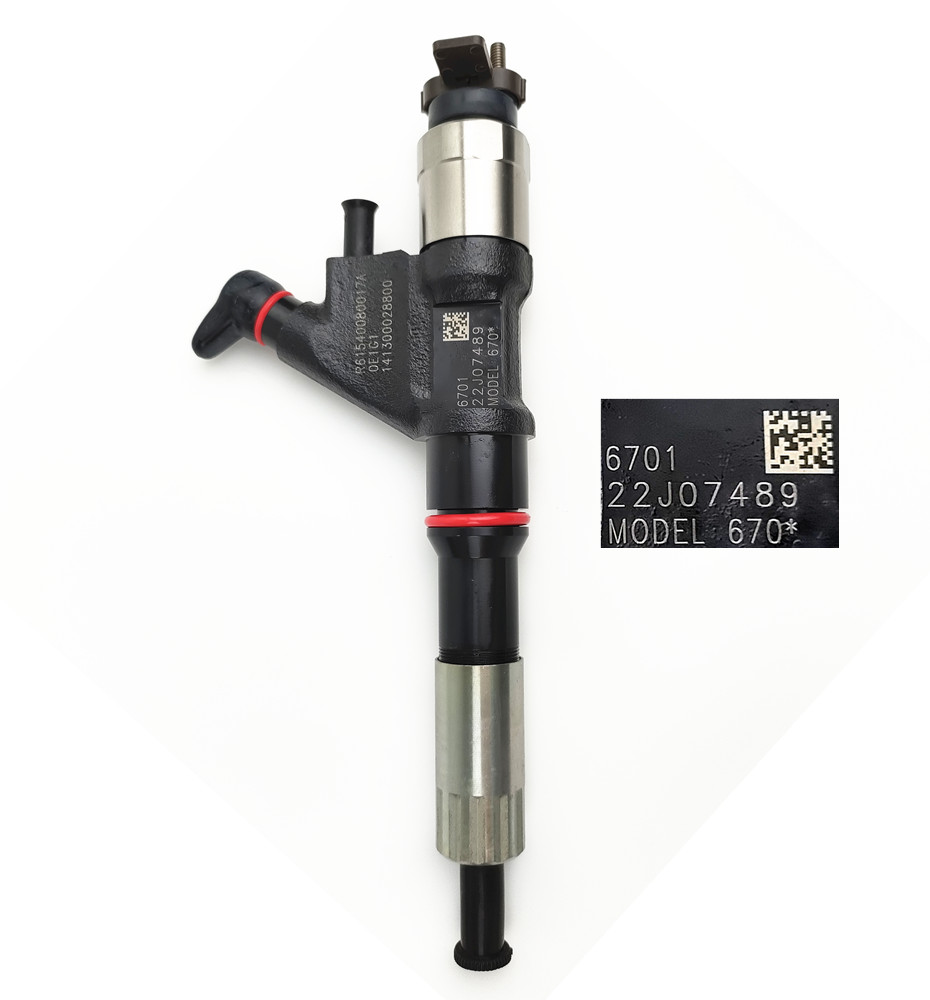 Common Rail Injector 095000-6701 Diesel Injector R61540080017A for HINO