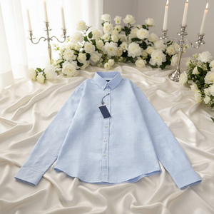 <span class=keywords><strong>Camicia</strong></span> da Uomo in <span class=keywords><strong>Lino</strong></span> R-L di Alta Qualità, Design Casual Classico e Confortevole, con Ricamo Personalizzato di Lusso - Product Image 1