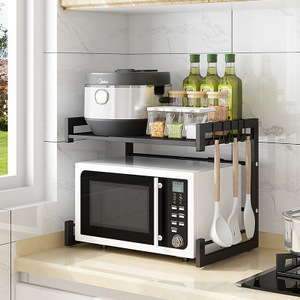 Forno a microonde Rack di Fabbrica <span class=keywords><strong>Telescopico</strong></span> Ferro Da Stiro Cucina Forno A Microonde Rack di Stoccaggio <span class=keywords><strong>Scaffale</strong></span> - Product Image 6
