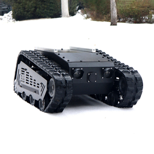 Piattaforma Robotica Mobile Cingolata Telecomandata da 100kg, Veicolo Cingolato <span class=keywords><strong>RC</strong></span> - Product Image 1
