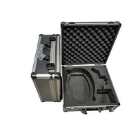 Valise en aluminium sur mesure pour instruments et équipements d'exposition, valise de transport pour robots, valise trolley d'aviation avec doublure en mousse EVA personnalisée
