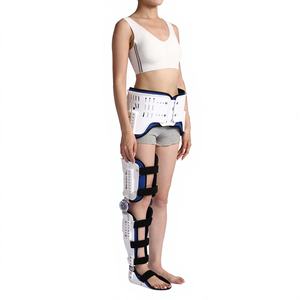 Attelle médicale réglable pour adulte, à une seule jambe, pour la hanche, le genou, la cheville et le <span class=keywords><strong>pied</strong></span>, pour la rééducation, attelle après une fracture de la hanche - Product Image 3