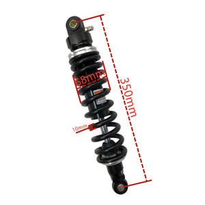 Resorte de 10mm 340mm 350mm 355mm 400mm Amortiguador de motocicleta para <span class=keywords><strong>BMW</strong></span> trasero <span class=keywords><strong>K100</strong></span> R100 Yfz350 - Product Image 6