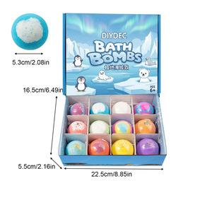 Collection de jouets : Boules de sel de bain effervescentes parfumées aux huiles essentielles pour la relaxation et un sommeil profond - Product Image 6