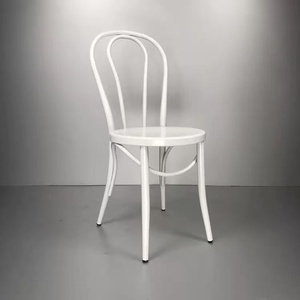 <span class=keywords><strong>Sedie</strong></span> da Pranzo <span class=keywords><strong>Thonet</strong></span> Impilabili in <span class=keywords><strong>Ferro</strong></span> Nero Trapuntato Stile Europeo Contemporaneo per Casa e Ufficio a Prezzo di Fabbrica - Product Image 2