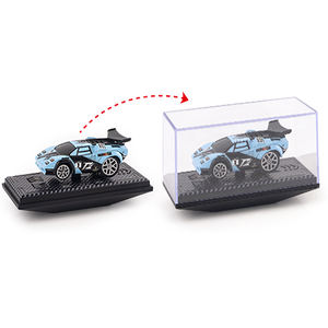 MILI 1:64 alliage RC Mini télécommande de bureau dérive voiture jouet 2.4GHz contrôle vitesse Variable alliage plastique télécommande voiture - Product Image 4