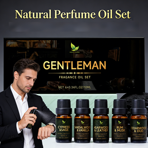 Huiles parfumées pour hommes, huiles essentielles d'aromathérapie pour diffuseur, bois de santal, cèdre, cologne, tabac, rhum, huiles d'aromathérapie, cadeau - Product Image 5