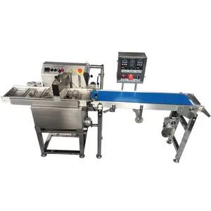 Small sized chocolate enrobing tempering machine for Australia