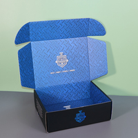 Emballage cadeau de luxe, matériaux recyclés de haute qualité, laminage mat, boîtes en carton pliables pour chaussures, sous-vêtements, t-shirts, chaussettes