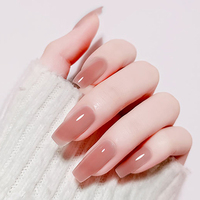 Gel Poly Acrylique Liquide Non Toxique pour Extension d'Ongles, Couleur Transparente, Marque Privée Personnalisée, Longue Durée