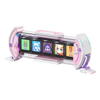 Affichage pixel cyberpunk Times Gate, horloge à affichage LED simulé, tour de bureau intelligente RGB avec panneau IPS 5 pouces