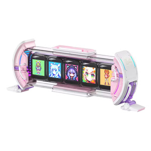 Pantalla <span class=keywords><strong>Pixel</strong></span> Cyberpunk Times Gate, Reloj con Pantalla LED Simulada, Panel IPS de 5 Pulgadas, Torre de Escritorio Inteligente RGB - Product Image 6
