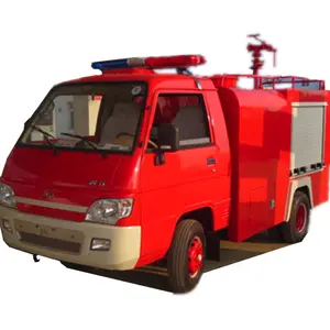 low price factory supply gasoline FOTON forland 1200 liter mini water tender fire truck