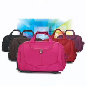 Juzzedo Korean Version <strong>Purple</strong> and for Oxford 20" Spinner Pull Rod Portable Large-capacity Travel <strong>Suitcase</strong> - Product Image 1