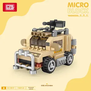 <span class=keywords><strong>LO</strong></span> Z8613 Set di 40 Mini Modelli di Auto e Moto, Tema Animali e Natura, Blocchi da Costruzione a Micro-Particelle, Giocattolo per Bambini, Regalo, Sacchetti Regalo - Product Image 6