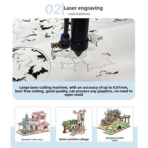 Rompecabezas 3D de Madera Hecho a Mano del Avión de los <span class=keywords><strong>Hermanos</strong></span> <span class=keywords><strong>Wright</strong></span> con Menos de 50 Piezas - Juguete Educativo para Mayores de 14 Años - Product Image 4