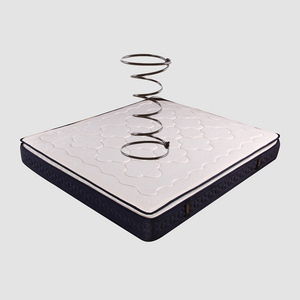 Matelas à ressorts ensachés 23 cm, tissu tricoté, latex naturel, bordure en velours, mousse haute densité, emballage en rouleau, taille Queen - Product Image 6