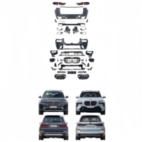 Upgrade Body Kit Bumper Depan & Belakang Berkualitas Tinggi untuk BMW X7 G07 ke X7 G07 LCI, Pas Presisi Pengganti Langsung