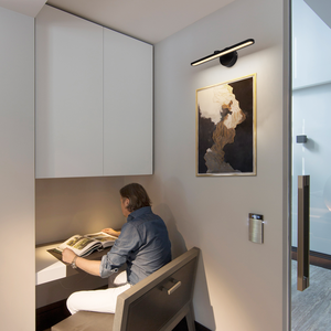 Lámpara de Pared LED de Cristal para Interiores, Diseño 2026, Moderna, E26, Níquel Cepillado, 220V, 9W, para Sala de Estar, Hotel, Iluminación Artística - Product Image 5
