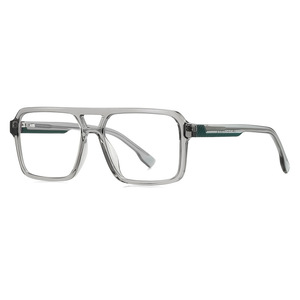 <span class=keywords><strong>Occhiali</strong></span> da vista quadrati a doppia montatura <span class=keywords><strong>con</strong></span> <span class=keywords><strong>lenti</strong></span> ottiche grandi e prescrizione personalizzata, <span class=keywords><strong>anti</strong></span>-<span class=keywords><strong>luce</strong></span> <span class=keywords><strong>blu</strong></span>, per miopia - Product Image 5