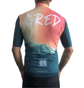 Fabricant de maillots de cyclisme pour hommes OEM, maillot sublimé, haut de cyclisme - Product Image 2