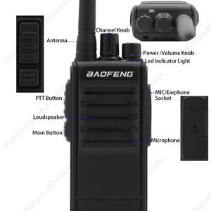 Interphone portable pour la sécurité des patrouilles extérieures, pour deux personnes, pour la maison, pour talkie-walkie BFLF-C8, 16 canaux, 400-470 MHz - Product Image 5