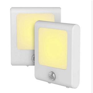 Luz Nocturna LED Acrílica Inalámbrica con Sensor de Movimiento, Encendido/Apagado Automático, Enchufe de Pared, para Habitación de Bebé - Product Image 1