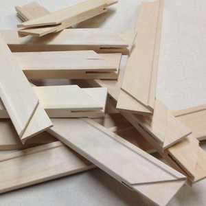 Barres de civière en toile de pin fabrication meilleur <span class=keywords><strong>prix</strong></span> toile de barre de cadre bricolage pour étirement en bois - Product Image 4