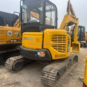 Excavatrice Komatsu PC40 d'occasion, mini-excavatrice de 4 tonnes avec composants principaux : moteur, boîte de vitesses, pompe à engrenages, roulement - Product Image 5