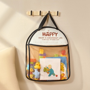 Bolsas de Almacenamiento Portátiles con Diseño de Dibujos Animados para el Hogar, Organizador de Juguetes y Ropa, Bolsa de Malla para Baño, Organizador de Juguetes de Baño, Bolsa de Aseo - Product Image 3