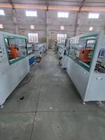 Ligne de production de tuyaux PPR PP HDPE de 12 à 50 mm, machine à vis simple à haute productivité