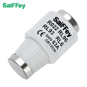Saiffey RL6 AC/DC 500V Serie HRC Fusible cilíndrico Enlace R022 Fusible cerámico tipo tornillo - Product Image 3