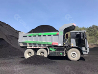 Camion minier électrique de 60 tonnes de charge utile SKT90E, camion benne pour mine, à vendre