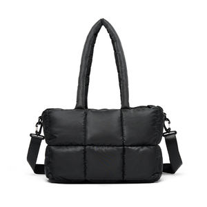 Moda personalizada nuevo diseño bordado a cuadros abajo señoras bolso de hombro de gran capacidad señoras bolso de mano señoras bolso - Product Image 1