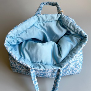 Nouveau sac à main portable léger sac à bandoulière rembourré en nylon coton 20 pouces sac à cordon en nylon gonflé - Product Image 6