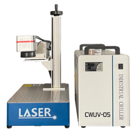 Machine de marquage laser UV 3W 5W 10W pour verre, métal, PVC, bijoux – Neuve – Prise en charge des formats de fichiers DXF, PLT, BMP, AI – Gravure