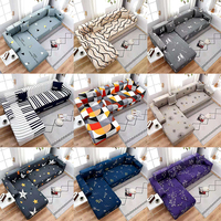 Housse de canapé imperméable en forme de L, ensemble de housses élastiques extensibles Ektorp, housse de protection en velours pour canapé inclinable