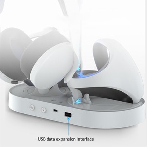 Estación de Carga IPEGA PG-P5V001 para Auriculares PS5 <span class=keywords><strong>VR2</strong></span> y Dos Controles PS5, Base de Carga con Pantalla LED RGB - Product Image 2